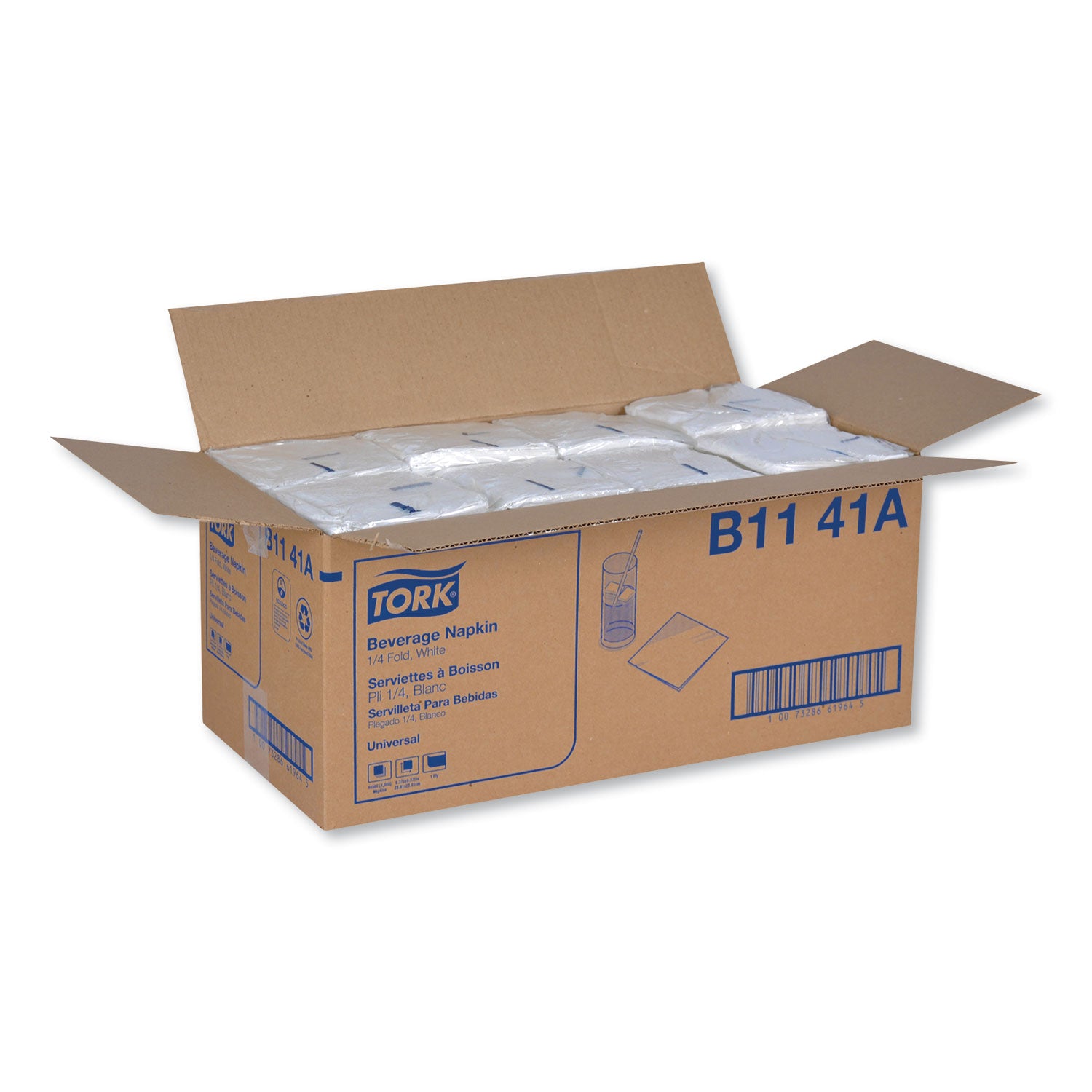universal-beverage-napkin-1-ply913-x-913-1-4-fold-poly-pack-white-4000-carton_trkb1141a - 3