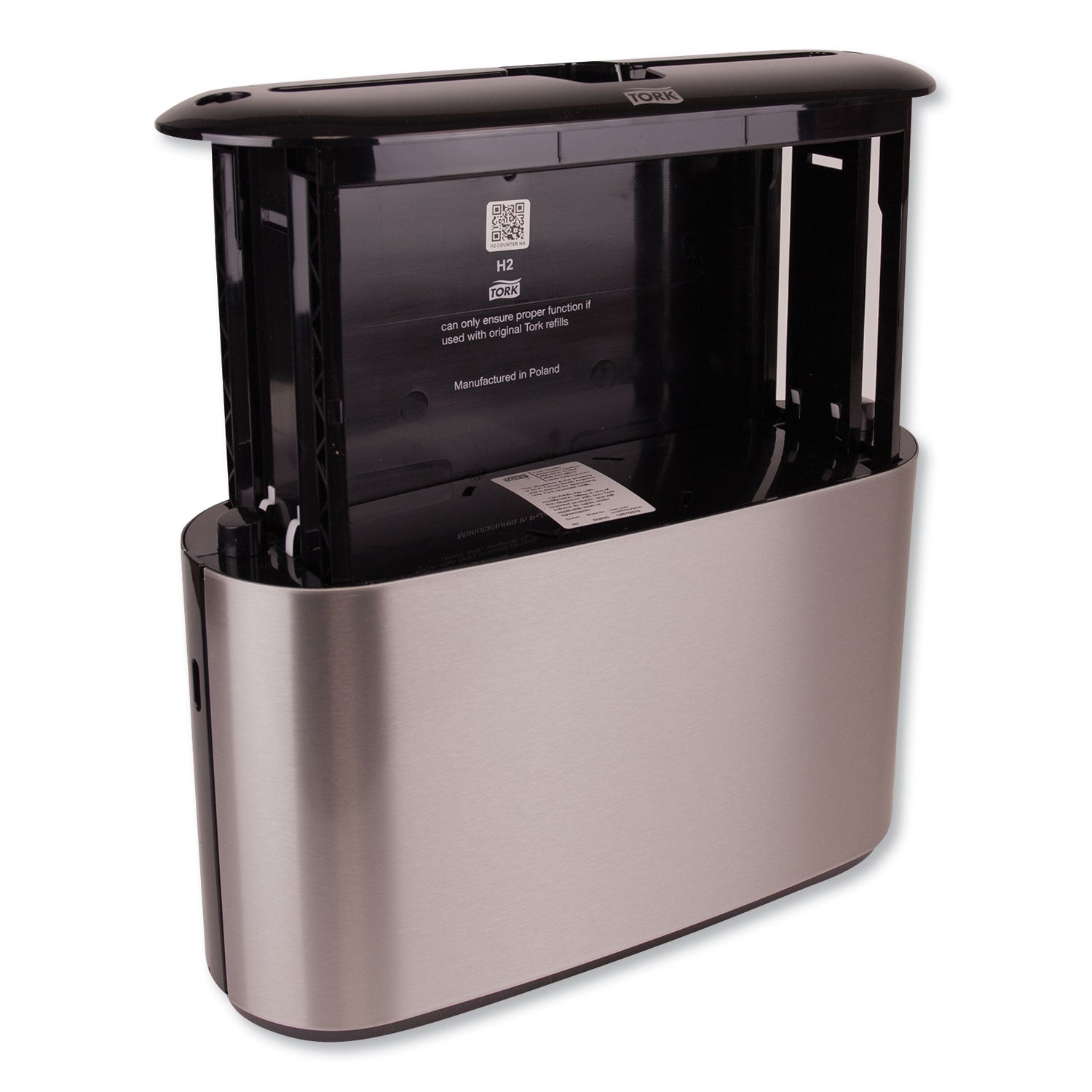 xpress-countertop-towel-dispenser-1268-x-456-x-792-stainless-steel-black_trk302030 - 5