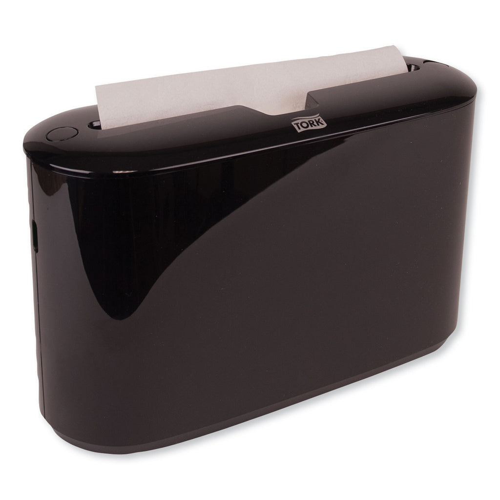 Xpress Countertop Towel Dispenser, 12.68 x 4.56 x 7.92, Black