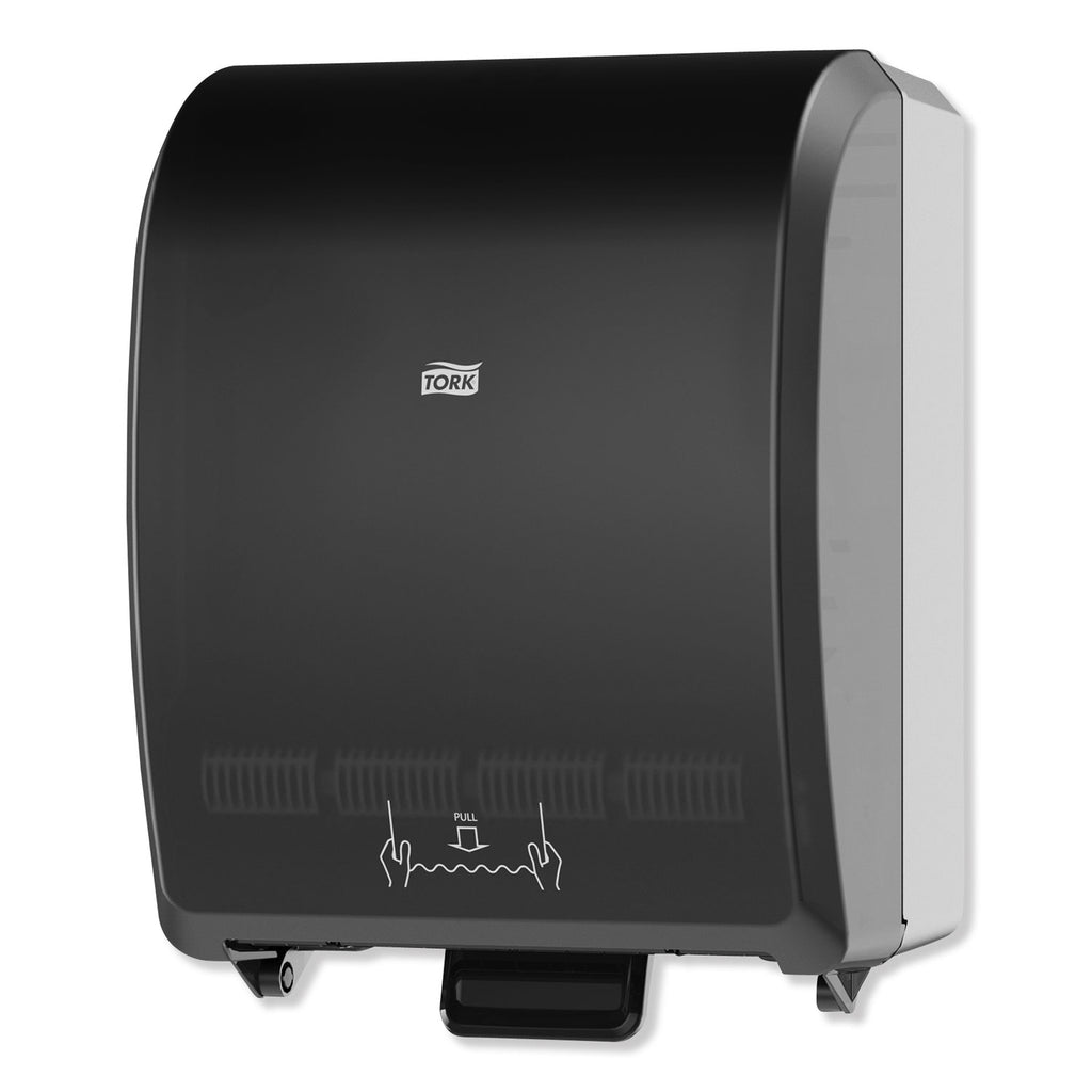 Mechanical Hand Towel Roll Dispenser, H71 System, 12.32 x 9.32 x 15.95, Black