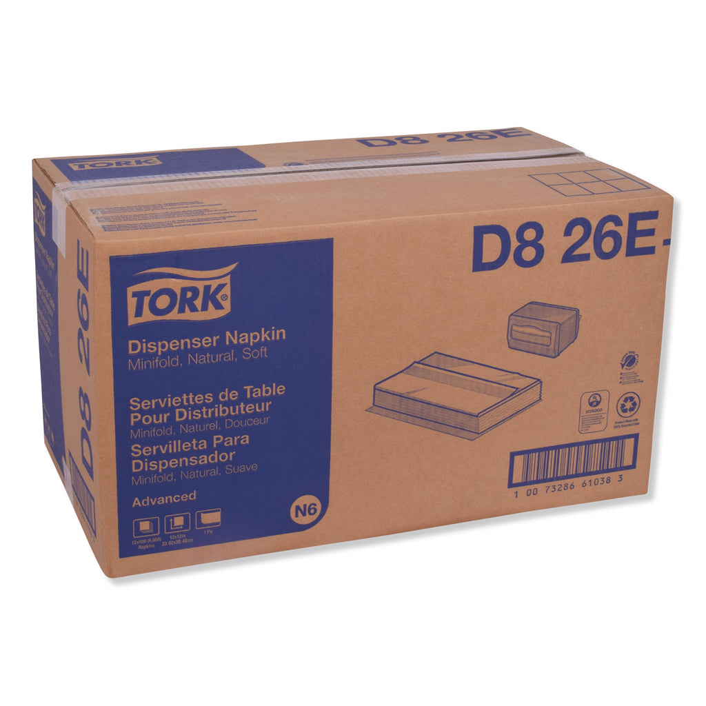advanced-soft-minifold-dispenser-napkins-1-ply13-x-12-natural-6000-carton_trkd826e - 2