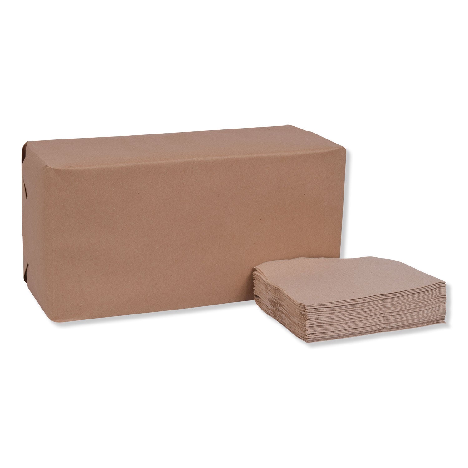 Universal Masterfold Dispenser Napkins, 1-Ply, 13" x 12" Natural, 6000/CT