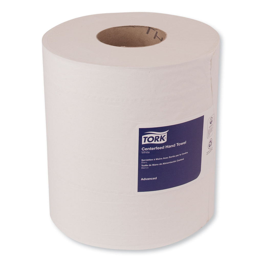 Advanced Centerfeed Hand Towel, 2-Ply, 8.25 x 11.8, White, 610/Roll, 6/Carton