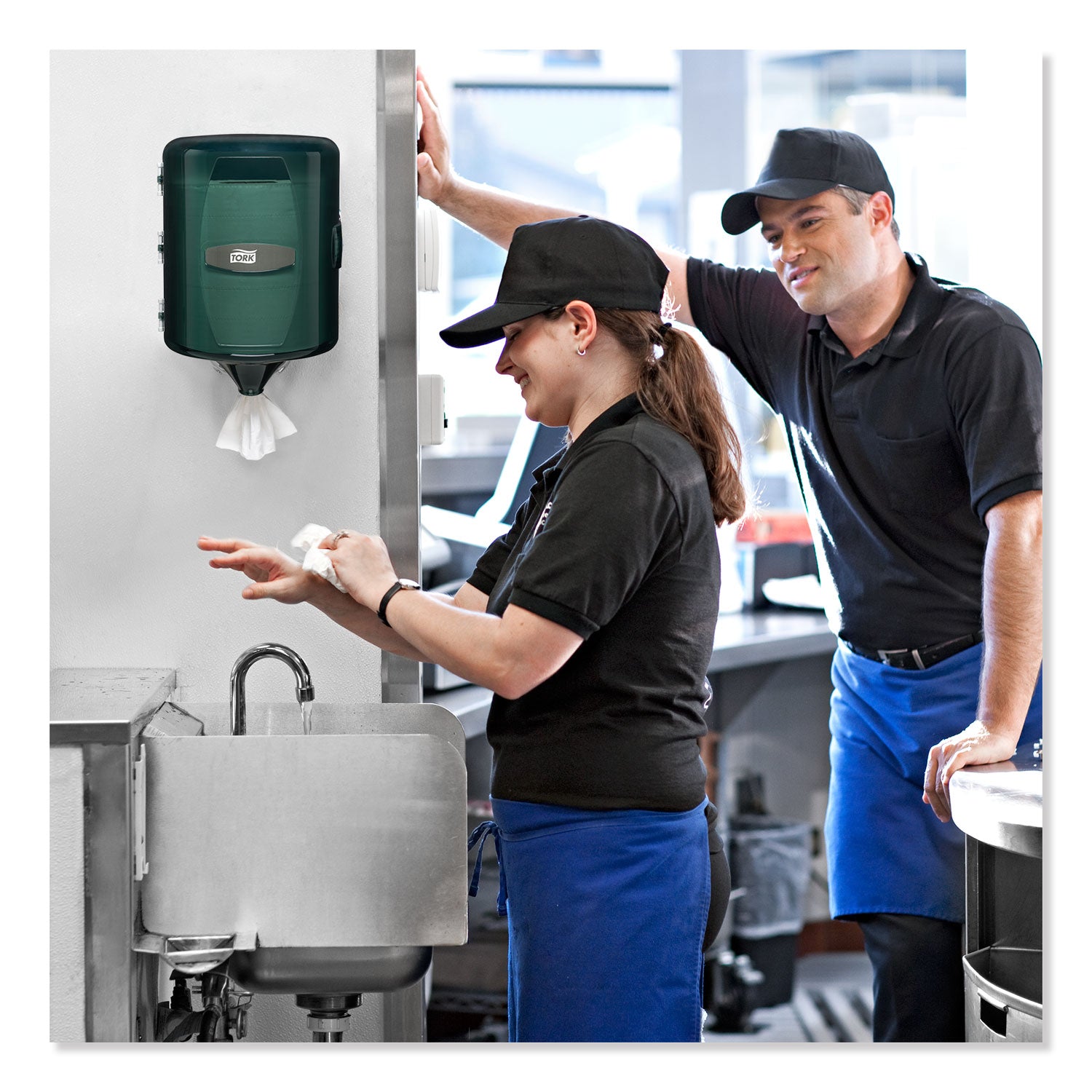 Centerfeed Hand Towel Dispenser, 10.13 x 10 x 12.75, Smoke