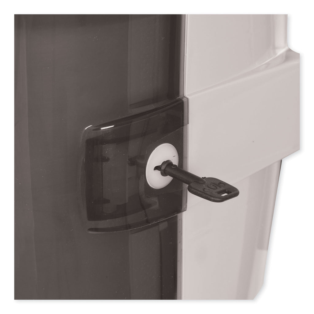 Centerfeed Hand Towel Dispenser, 10.13 x 10 x 12.75, Smoke