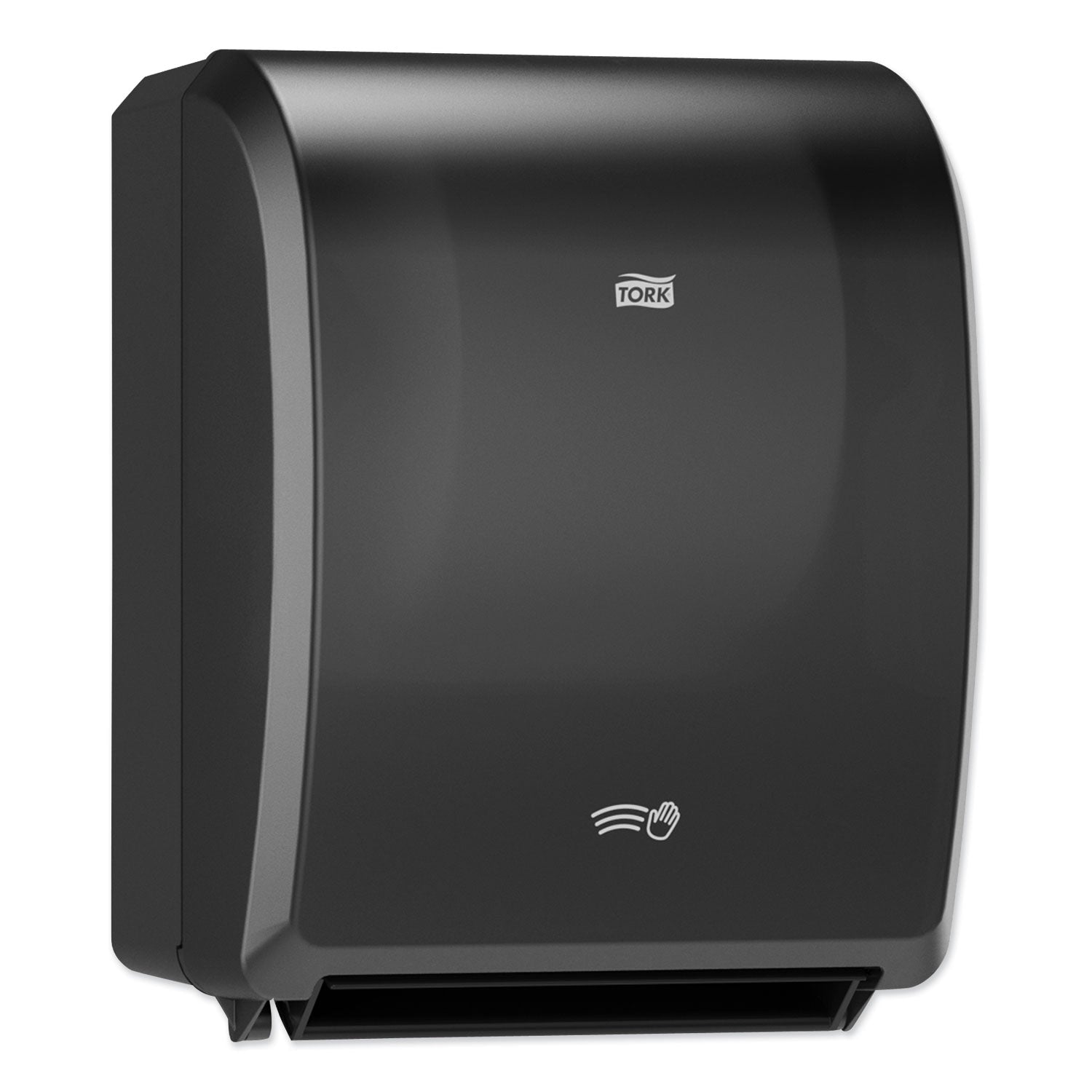 Electronic Hand Towel Roll Dispenser, 7.5" Roll, 12.32 x 9.32 x 15.95, Black