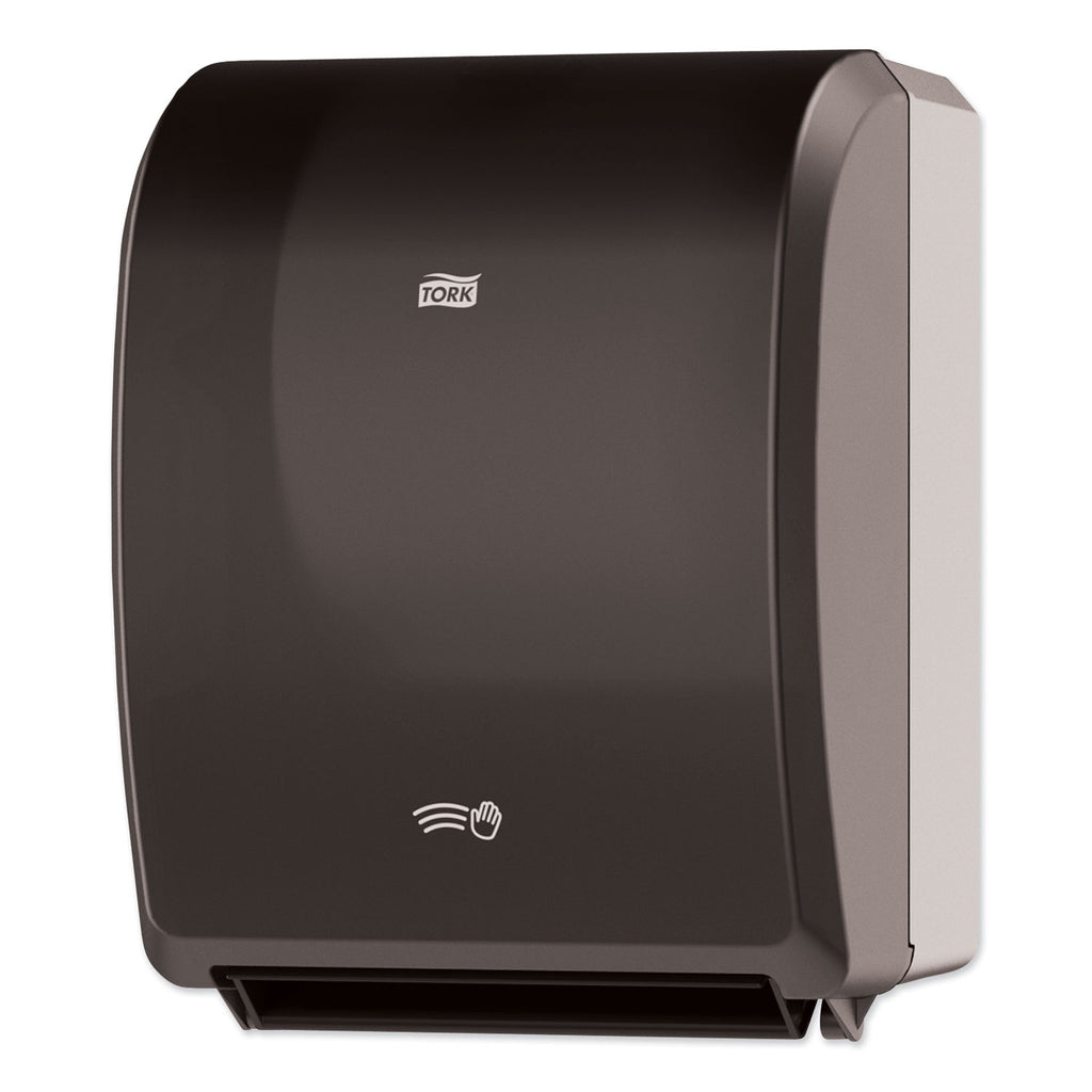 Electronic Hand Towel Roll Dispenser, 7.5" Roll, 12.32 x 9.32 x 15.95, Black
