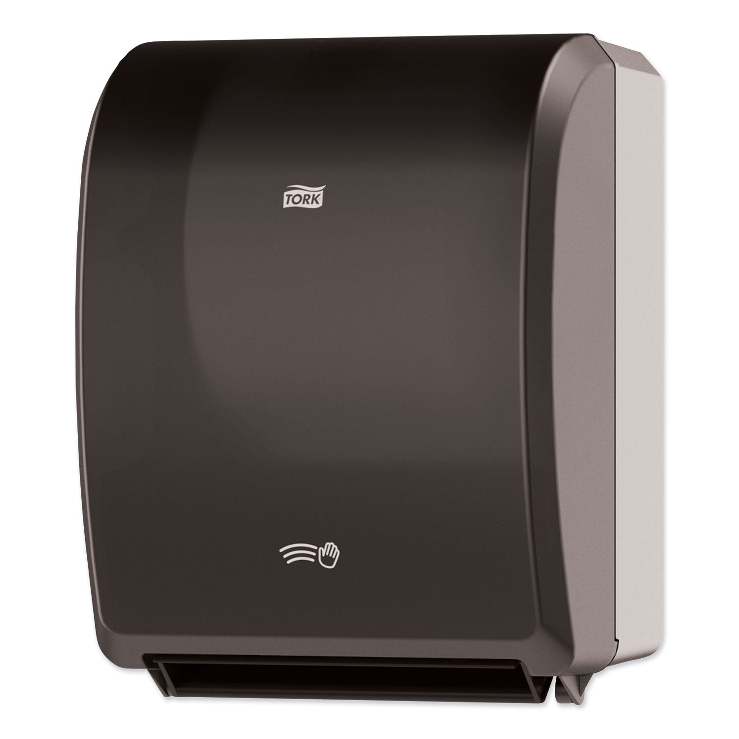 Electronic Hand Towel Roll Dispenser, 7.5" Roll, 12.32 x 9.32 x 15.95, Black