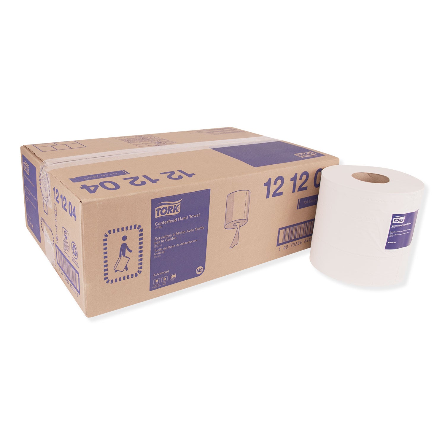 centerfeed-hand-towel-2-ply-76-x-118-white-600-roll-6-rolls-carton_trk121204 - 1