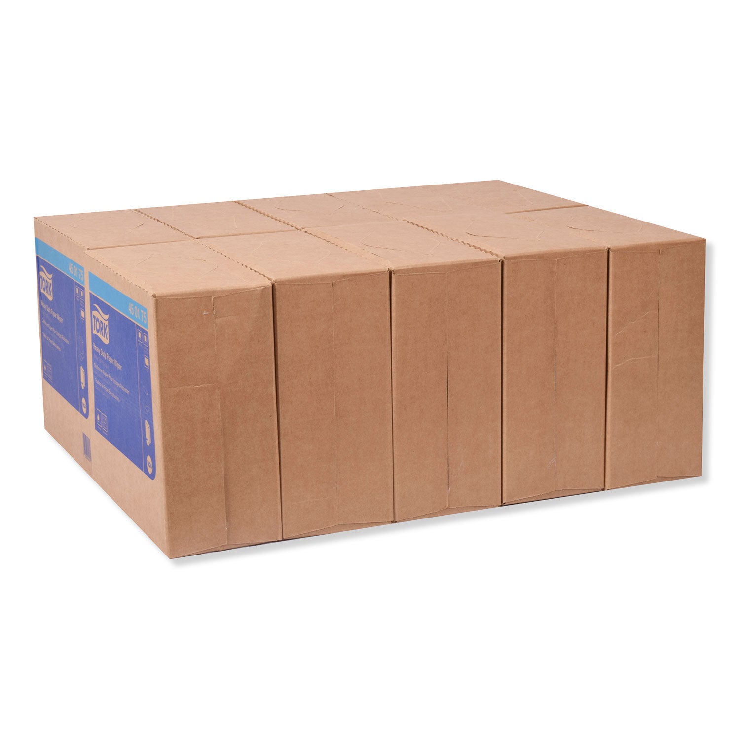 Heavy-Duty Paper Wiper, 1-Ply, 9.25 x 16.25, Unscented, White, 90 Wipes/Box, 10 Boxes/Carton