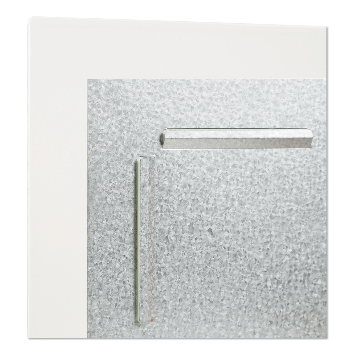 Floating Glass Dry Erase Board, 47 x 35, White