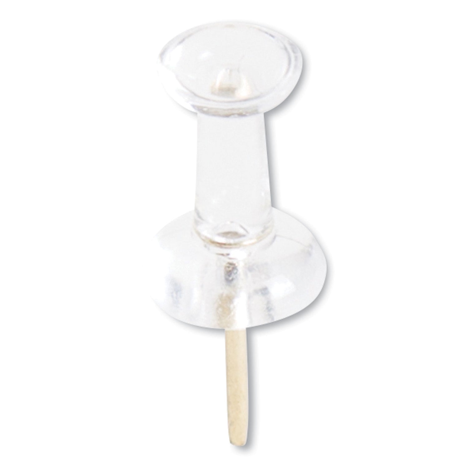 standard-push-pins-plastic-clear-clear-head-gold-pin-044-100-pack_ubr3087u0624 - 3