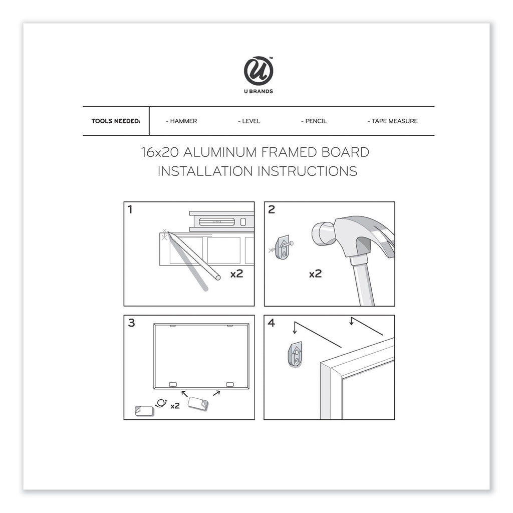 magnetic-dry-erase-board-undated-one-month-20-x-16-white-surface-silver-aluminum-frame_ubr361u0001 - 6