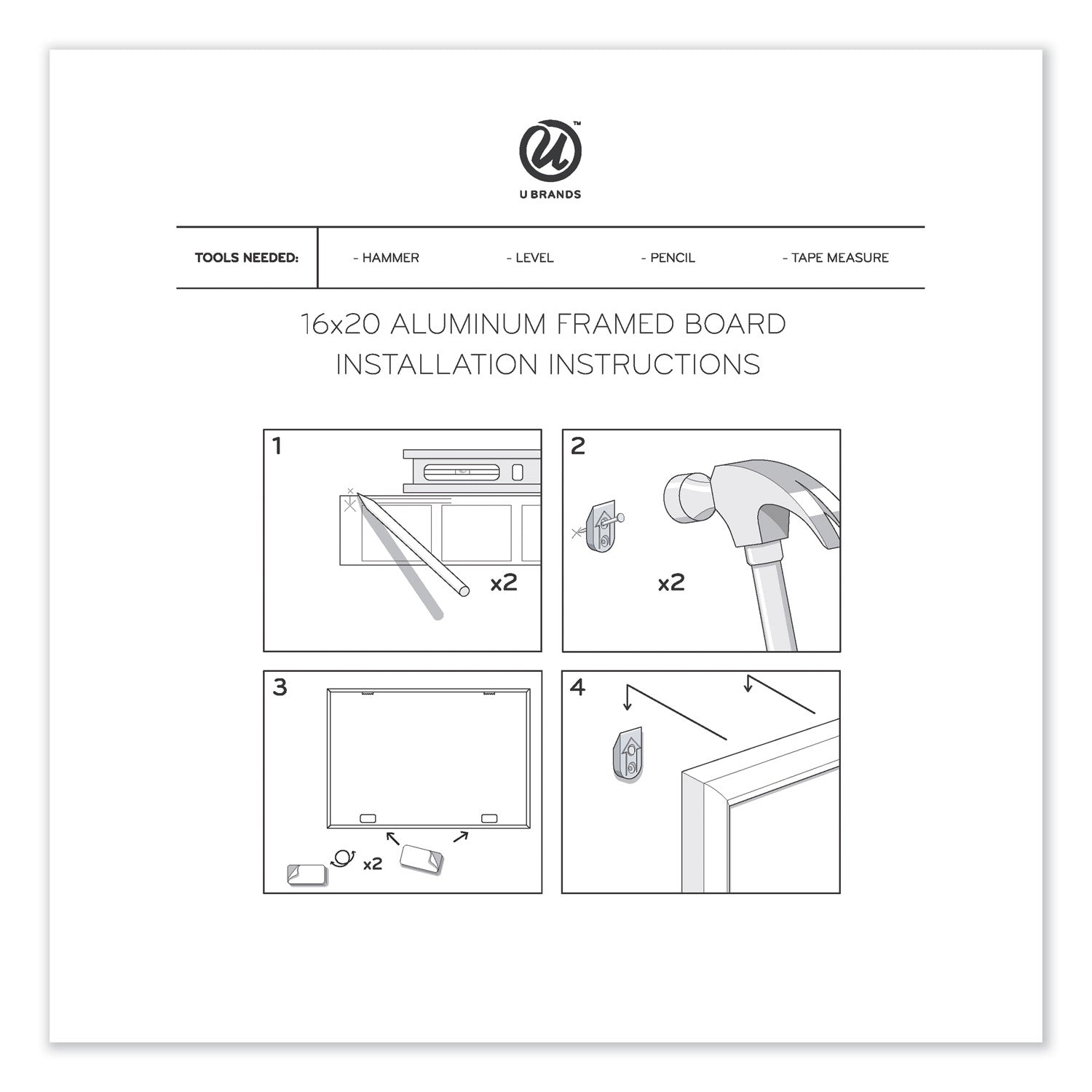 magnetic-dry-erase-board-undated-one-month-20-x-16-white-surface-silver-aluminum-frame_ubr361u0001 - 6