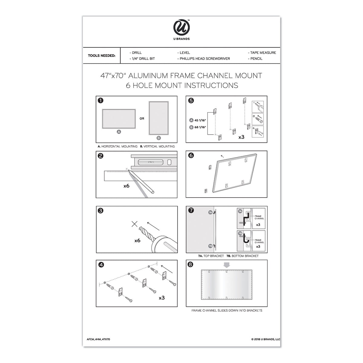 PINIT Magnetic Dry Erase Board, 70 x 47, White Surface, Silver Aluminum Frame