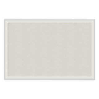 linen-bulletin-board-with-decor-frame-30-x-20-tan-surface-white-wood-frame_ubr2074u0001 - 1