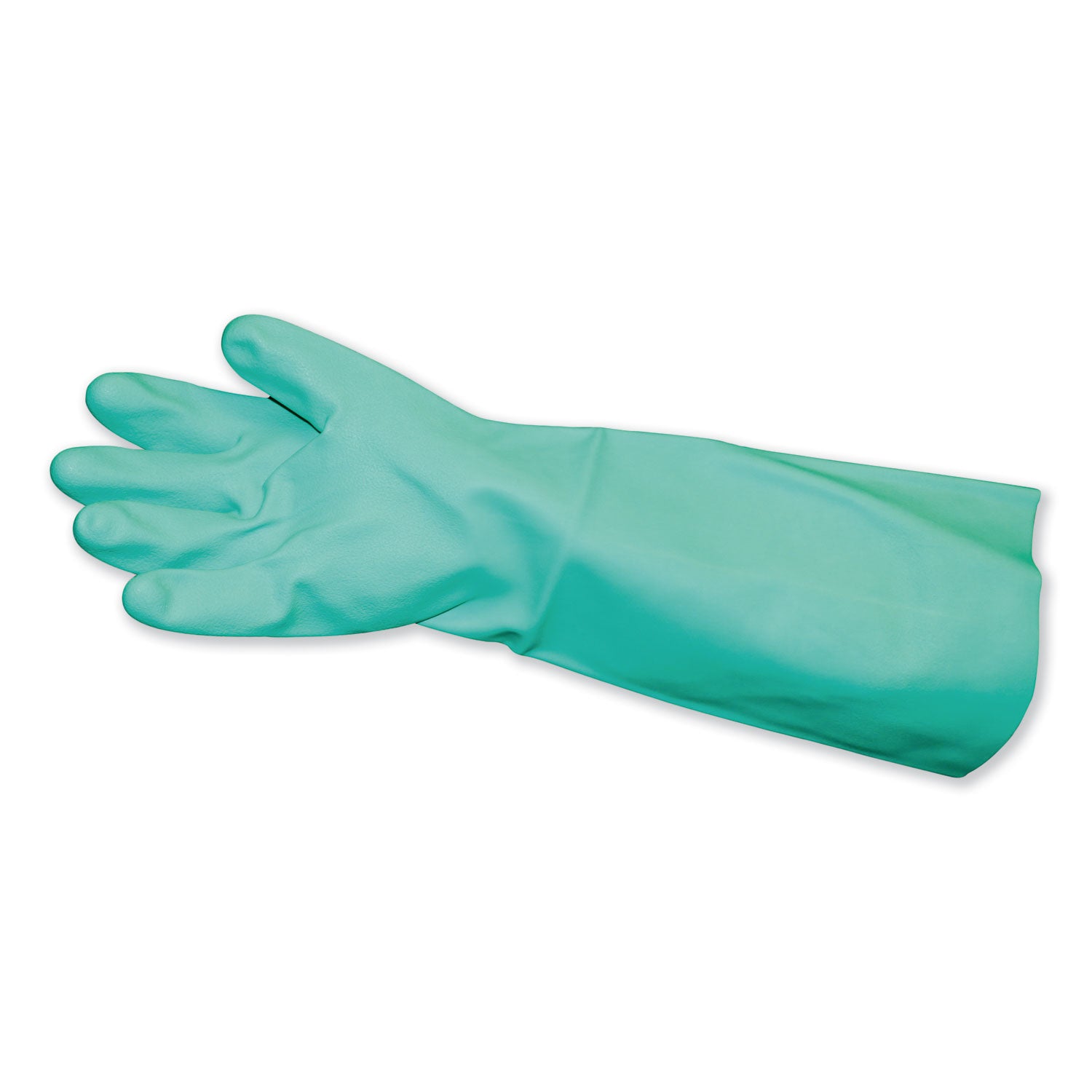 long-sleeve-unlined-nitrile-gloves-powder-free-green-medium-12-pair-carton_imp8225m - 1