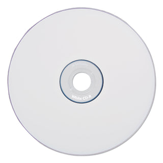 CD-R Recordable Disc, 700 MB/80 min, 52x, Spindle, White, 100/Pack - 