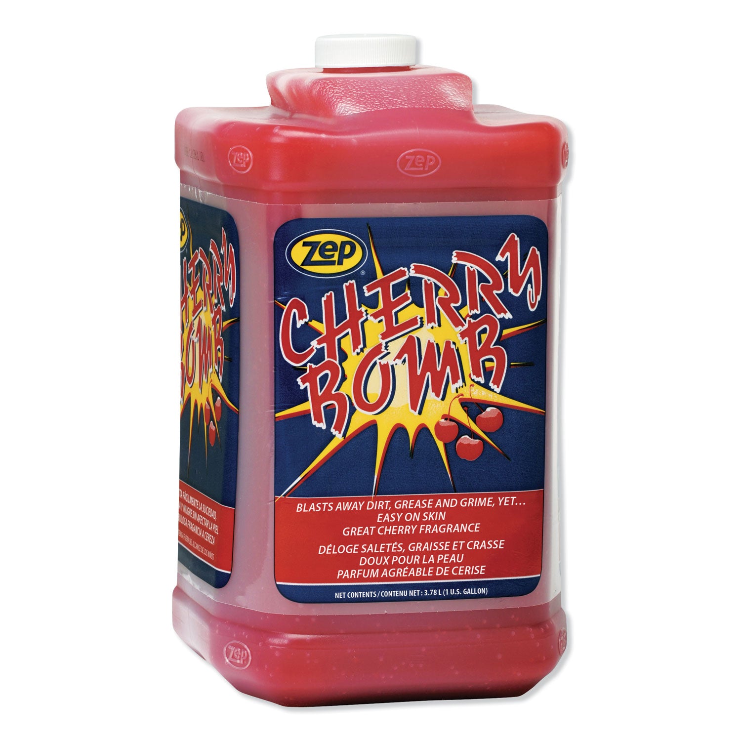 Cherry Bomb Hand Cleaner, Cherry Scent, 1 gal Bottle - 1