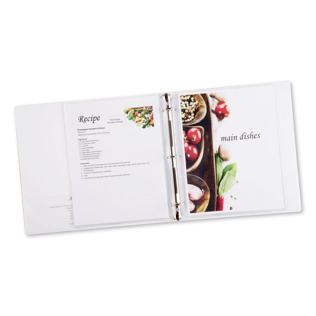 top-load-poly-sheet-protectors-heavy-letter-diamond-clear-200-box_ave74400 - 6