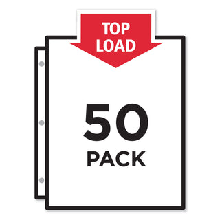 top-load-poly-sheet-protectors-super-heavy-gauge-letter-nonglare-50-box_ave74131 - 5