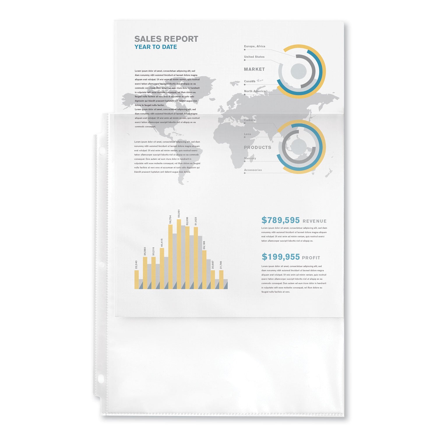 top-load-sheet-protector-economy-gauge-letter-clear-50-box_ave74090 - 6