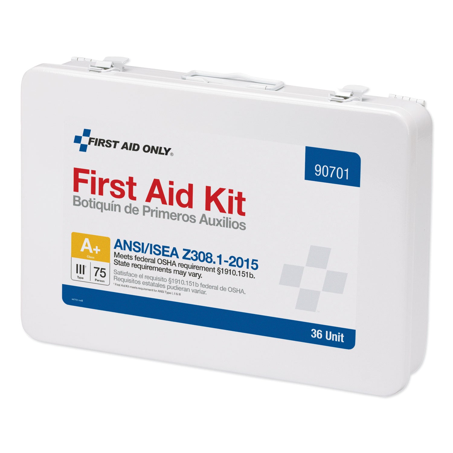 unitized-ansi-compliant-class-a-type-iii-first-aid-kit-for-25-people-84-pieces-metal-case_fao90568 - 5