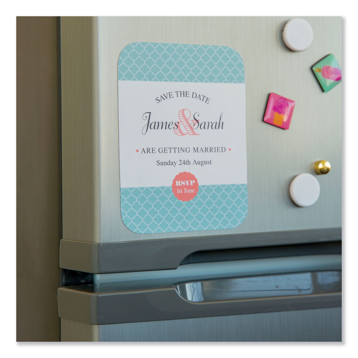 Printable Magnet Sheets, 8.5 x 11, White, 5/Pack - 