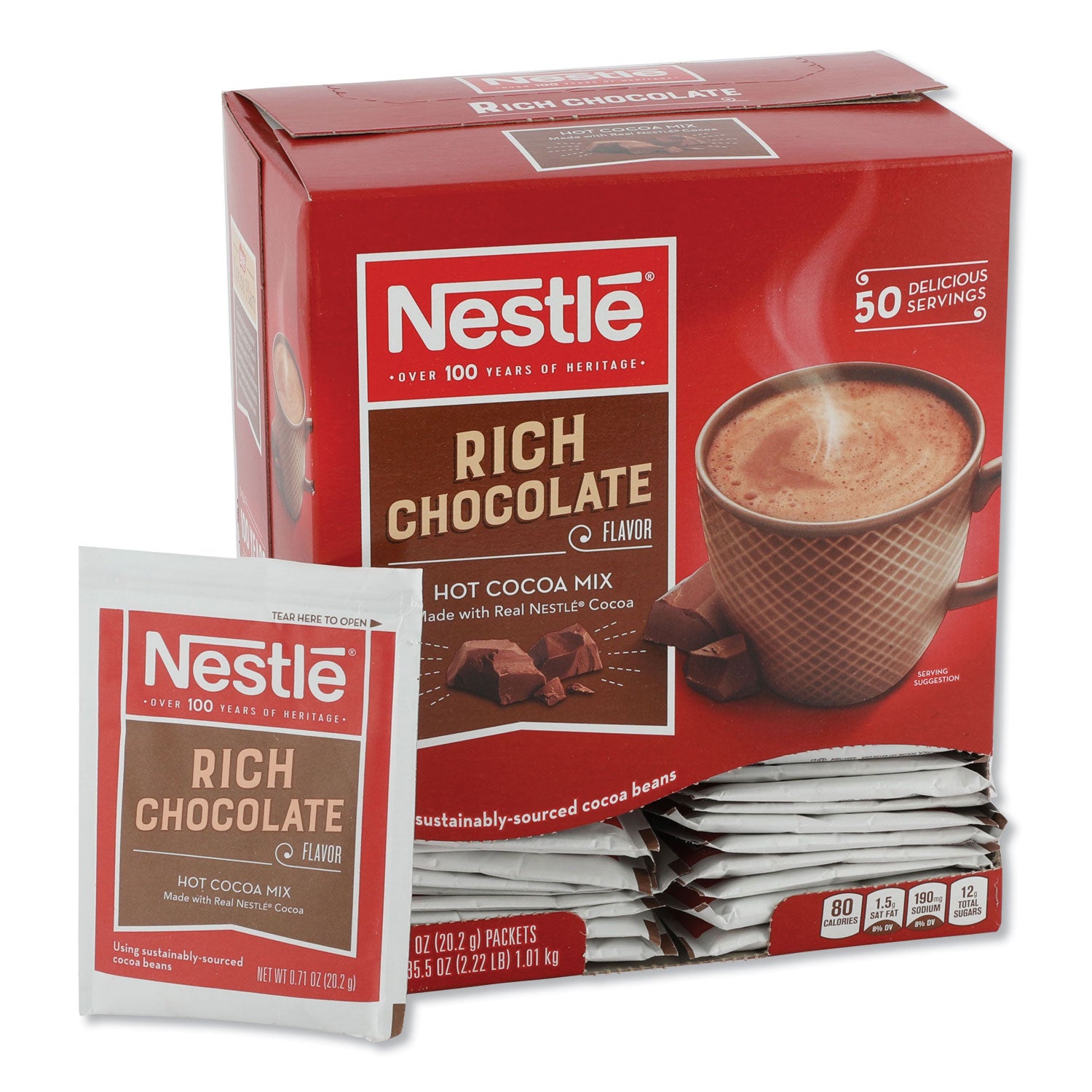 hot-cocoa-mix-rich-chocolate-71oz-50-box_nes25485 - 1
