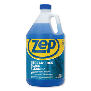 Streak-Free Glass Cleaner, Pleasant Scent, 1 gal Bottle, 4/Carton - 2
