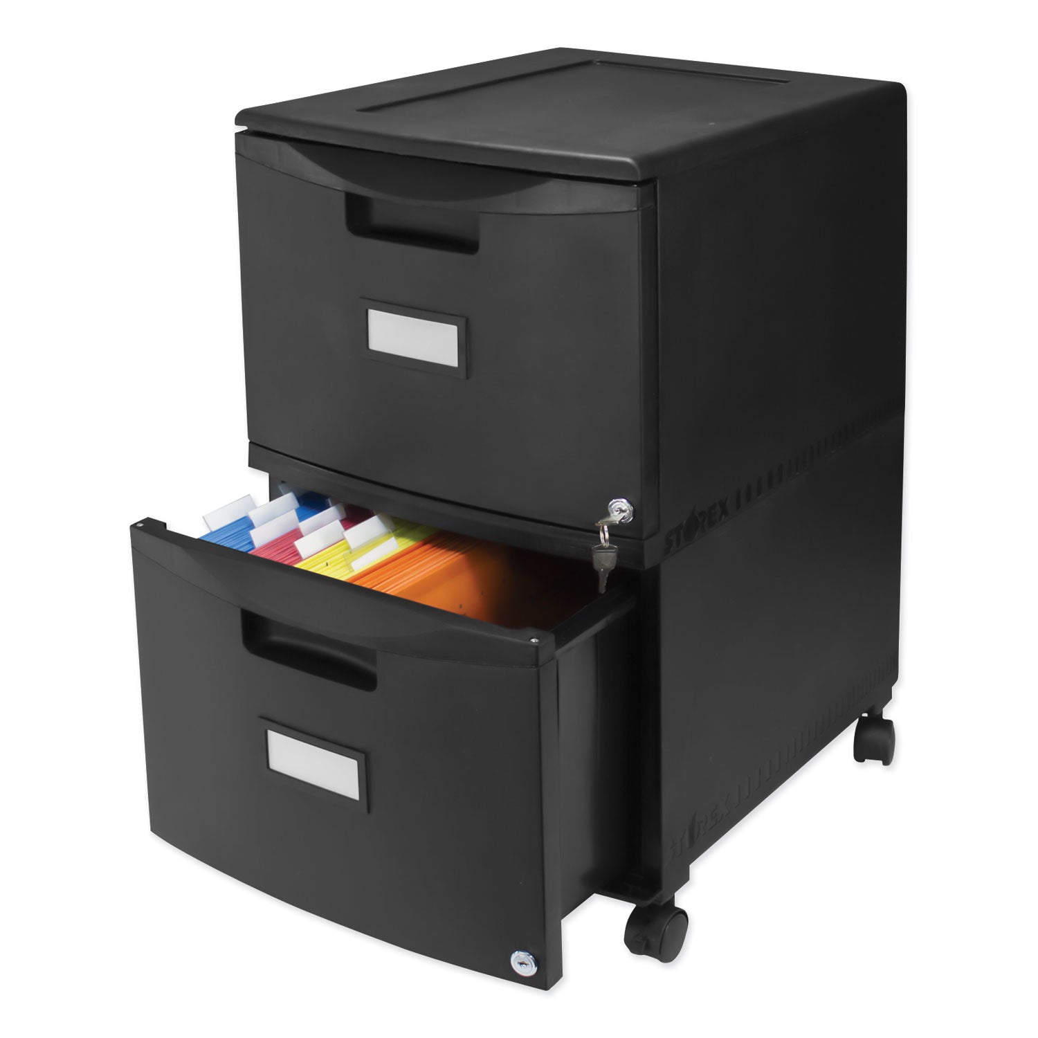 two-drawer-mobile-filing-cabinet-2-legal-letter-size-file-drawers-black-1475-x-1825-x-26_stx61312b01c - 6