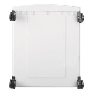 Two-Drawer Mobile Filing Cabinet, 2 Legal/Letter-Size File Drawers, Gray, 14.75" x 18.25" x 26