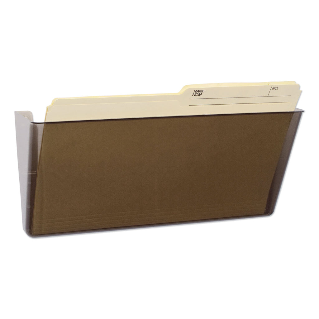 Wall File, Legal Size, 16" x 4" x 7", Smoke - 