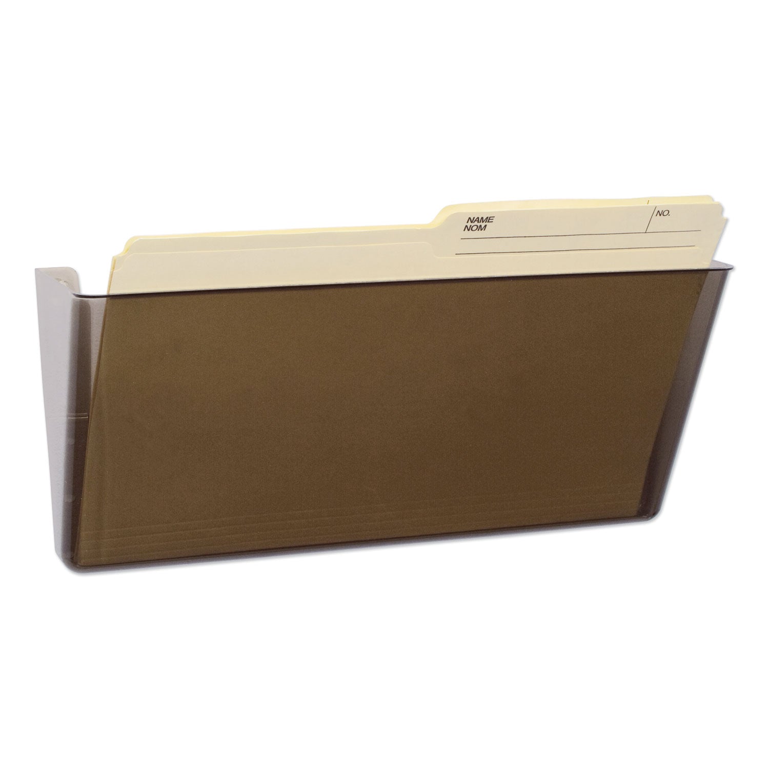 Wall File, Legal Size, 16" x 4" x 7", Smoke - 