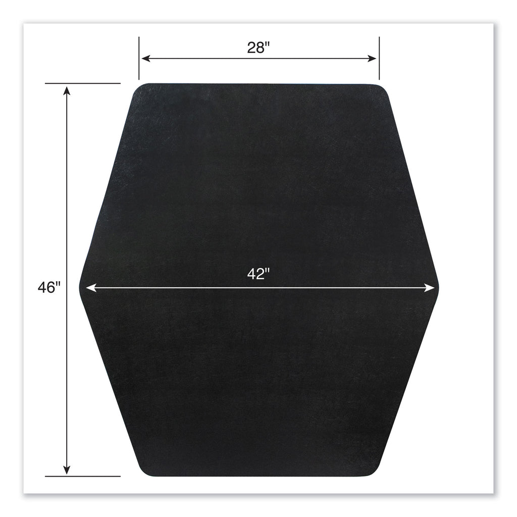 game-zone-chair-mat-for-hard-floor-medium-pile-carpet-42-x-46-black_esr121563 - 4