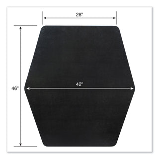 game-zone-chair-mat-for-hard-floor-medium-pile-carpet-42-x-46-black_esr121563 - 4