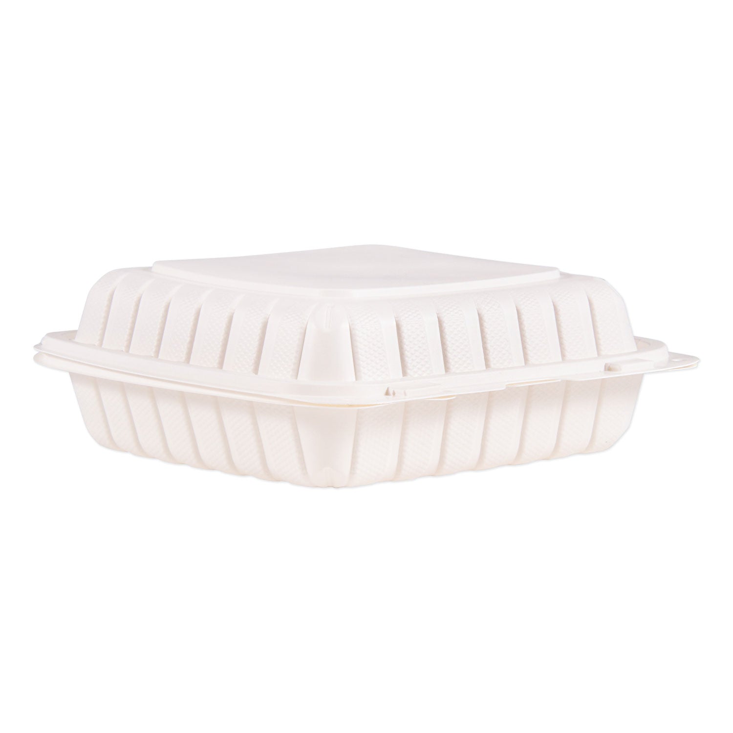 hinged-lid-containers-single-compartment-9-x-88-x-3-white-plastic-150-carton_dcc90mfppht1 - 2