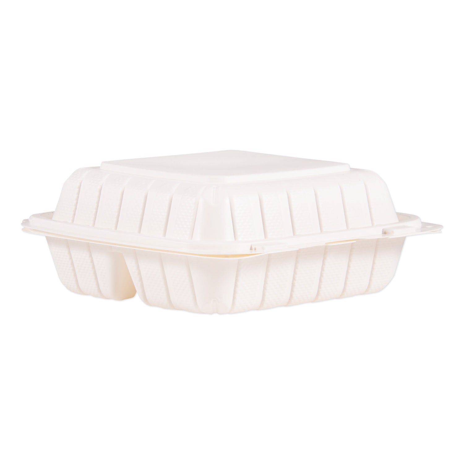 hinged-lid-containers-3-compartment-83-x-8-x-3-white-plastic-150-carton_dcc85mfppht3 - 2