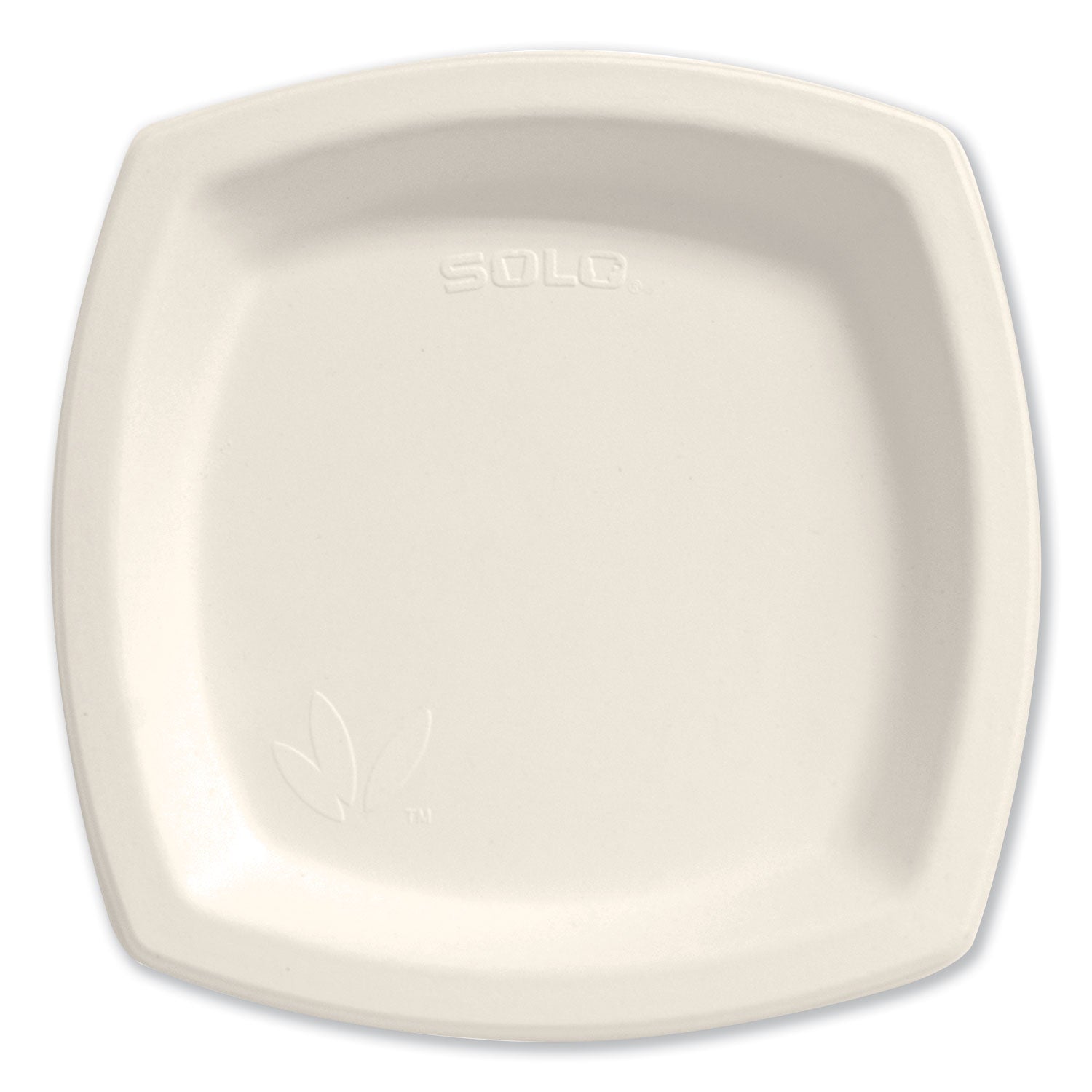 Bare Eco-Forward Sugarcane Dinnerware, ProPlanet Seal, Plate, 8.3" dia, Ivory, 125/Pack - 