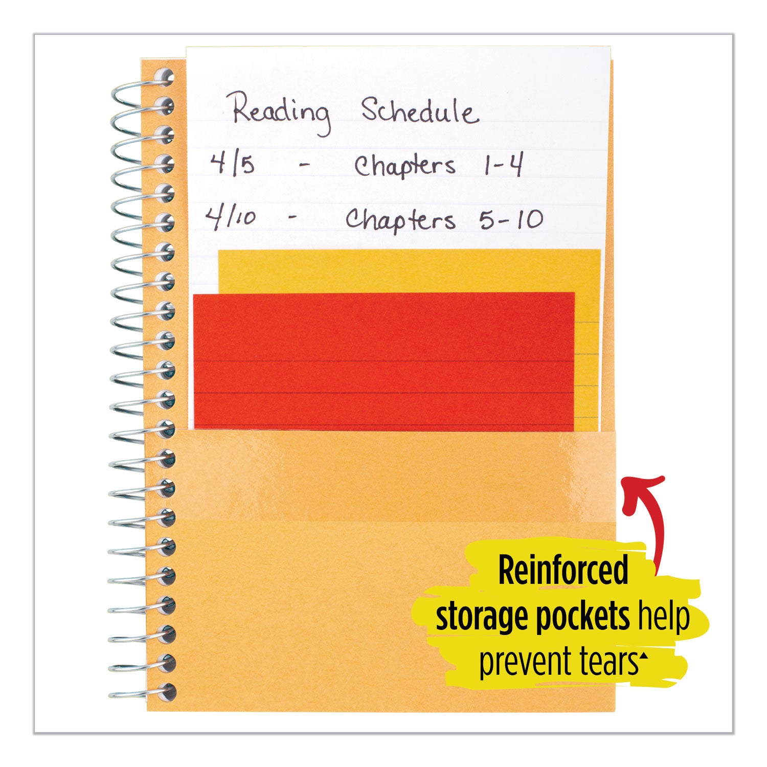 Five Star Wirebound Notebook - 1 Subject(s) - 100 Sheets - 100 Pages - Wire Bound - Letter - 8 1/2" x 11" - Forest GreenPlastic Cover - Double Sided Sheet, Bleed Resistant, Perforated, Storage Pocket, Water Resistant, Spiral Lock, Snag Resistant, Rec