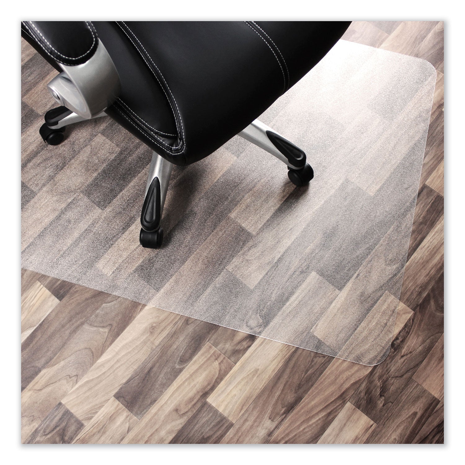 cleartex-unomat-anti-slip-chair-mat-for-hard-floors-flat-pile-carpets-60-x-48-clear_flrec1215020era - 3