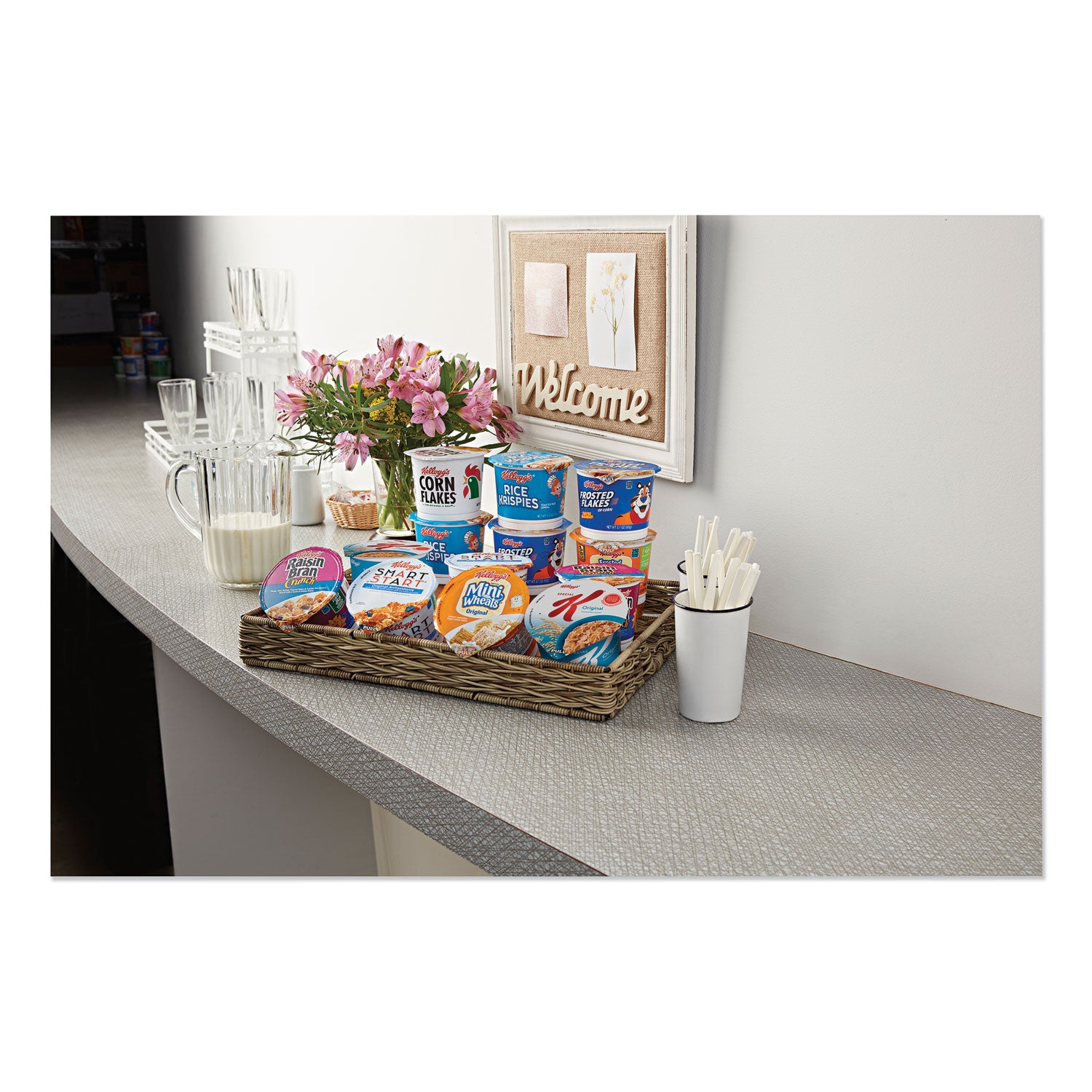 Breakfast Cereal - Single Serve, Classic Assortment, 2.1 oz Cup, 60/Carton