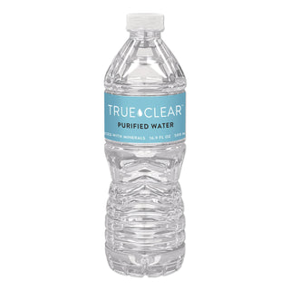 Purified Bottled Water, 16.9 oz Bottle, 24 Bottles/Carton