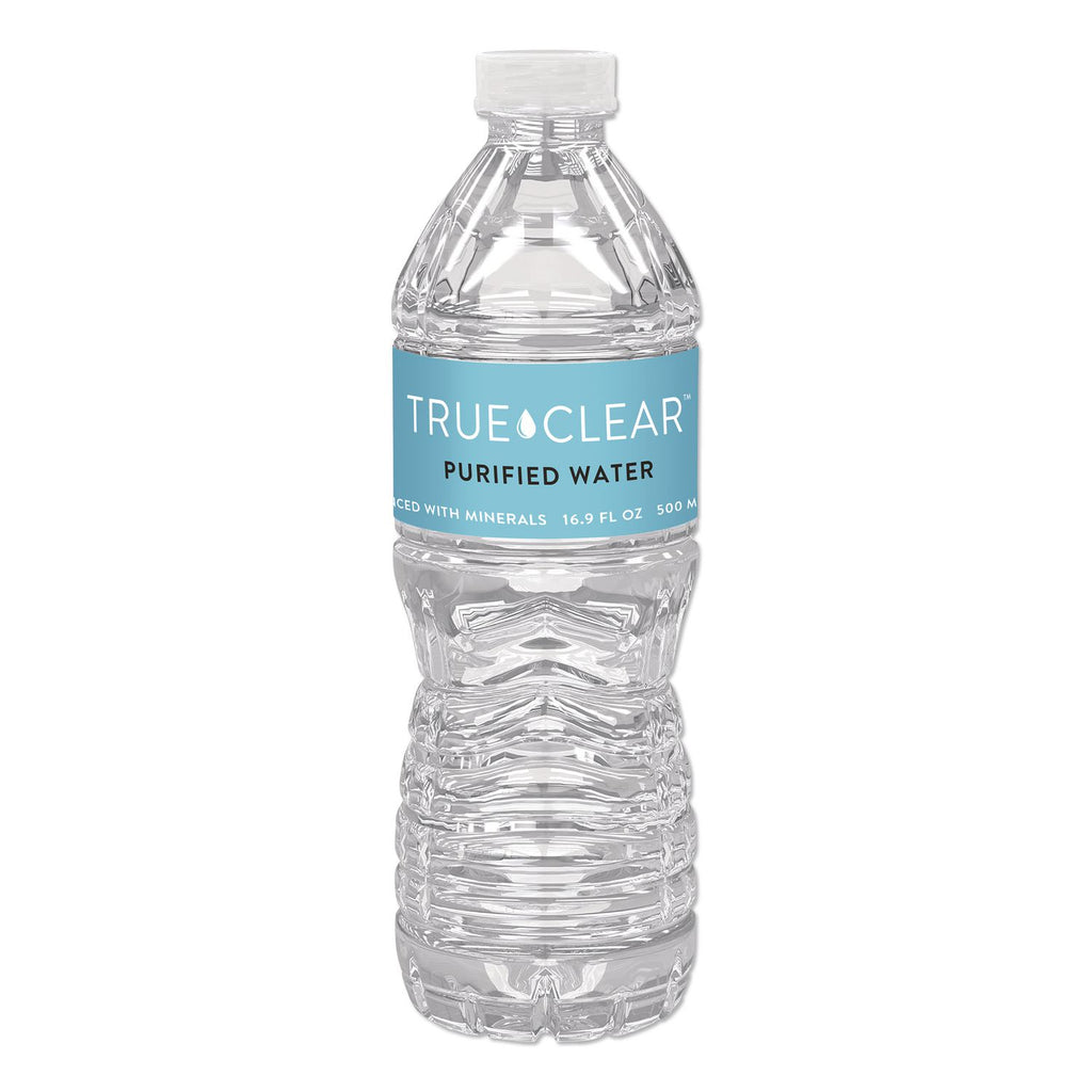 Purified Bottled Water, 16.9 oz Bottle, 24 Bottles/Carton, 84 Cartons/Pallet