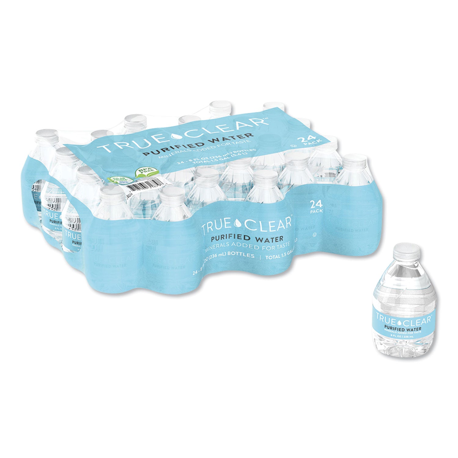 purified-bottled-water-8-oz-bottle-24-bottles-carton_tcl8oz24ct - 2