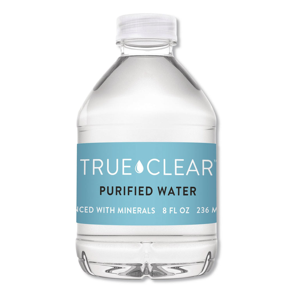 Purified Bottled Water, 8 oz Bottle, 24 Bottles/Carton, 182 Cartons/Pallet