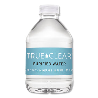 Purified Bottled Water, 8 oz Bottle, 24 Bottles/Carton, 182 Cartons/Pallet