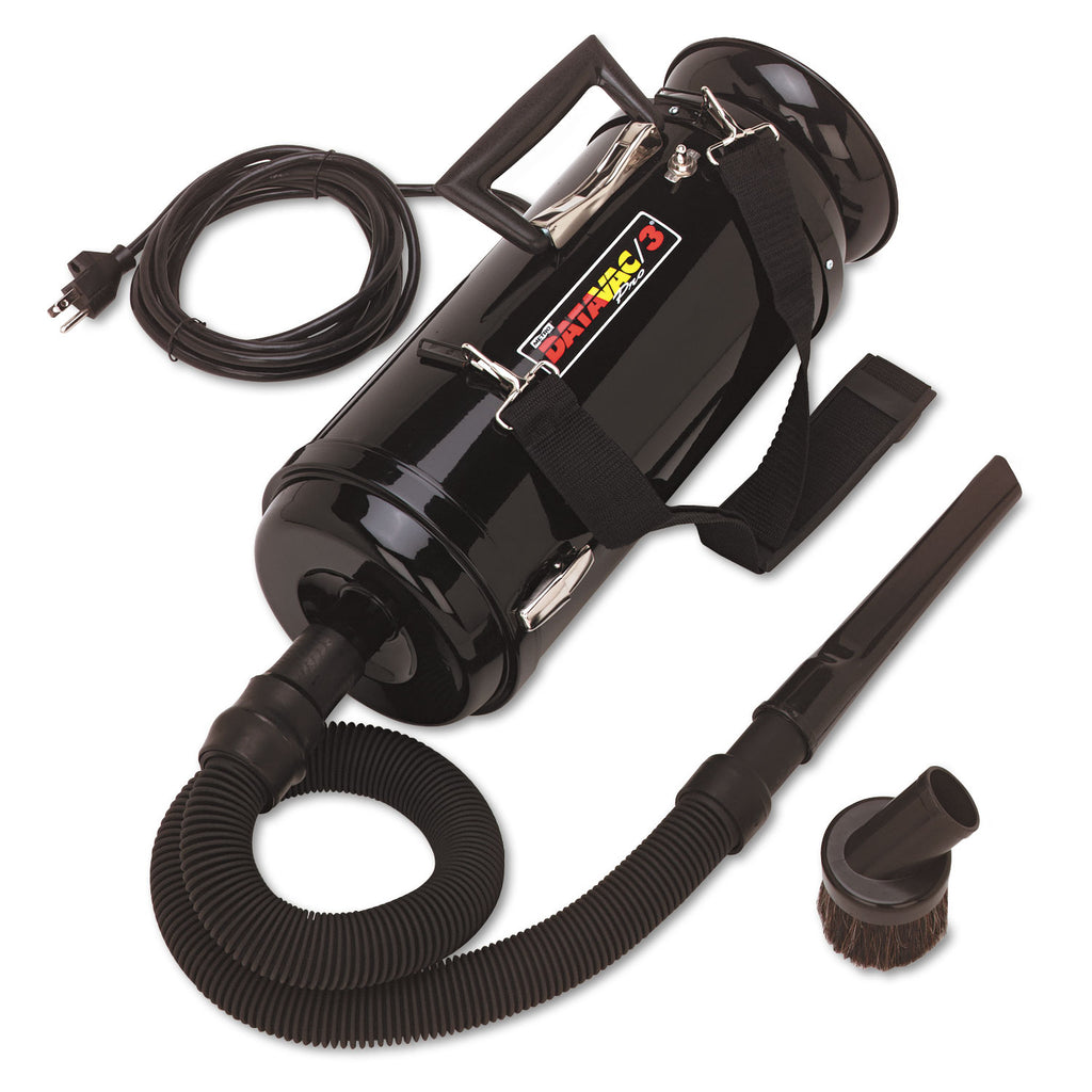 ESD-Safe Pro Data-Vac/3 Professional Cleaning System, 1.7 hp, Black