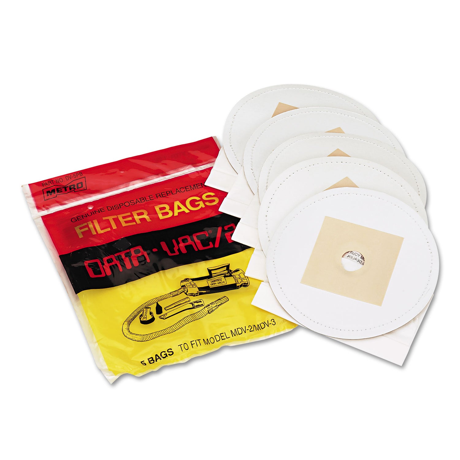 Disposable Bags for Pro Cleaning Systems, 5/Pack - 