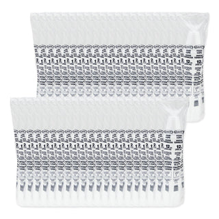 Foam Drink Cups, 12 oz, Squat, White, 1,000/Carton